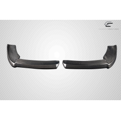 2006-2010 Porsche Cayman Carbon Creations Motox Rear Lip Spoiler Air Dam - 2 Pieces image - 13