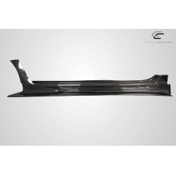 2015-2021 Subaru WRX STI Carbon Creations VRS Wide Body Side Skirt Rocker Panels - 6 Piece image - 13