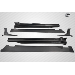 2015-2021 Subaru WRX STI Carbon Creations VRS Wide Body Side Skirt Rocker Panels - 6 Piece image - 20