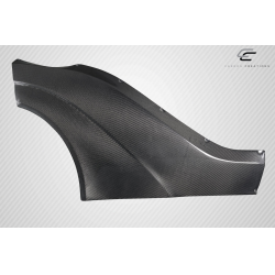 2015-2021 Subaru WRX STI Carbon Creations VRS Wide Body Rear Fender Flares - 9 Piece image - 14