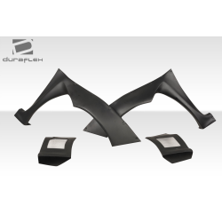 2011-2014 Subaru WRX STI 4DR Duraflex MTR Wide Body Front Fender Flares - 4 Piece (Note: can fit wheels 4