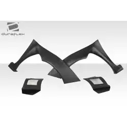 2011-2014 Subaru WRX STI 4DR MTR Wide Body Front Fender Flares - 4 Piece (Note: can fit wheels 4" wider than stock) image - 13