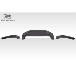 2017-2020 Fiat 124 Spider Abarth Duraflex Speed Rear Lip Spoiler Splitters - 3 Pieces image - 7