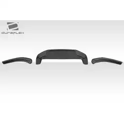 2017-2020 Fiat 124 Spider Abarth Speed Rear Lip Spoiler Splitters - 3 Pieces image - 7