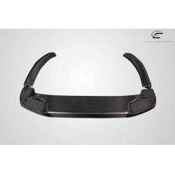 2017-2020 Fiat 124 Spider Carbon Creations Speed Rear Lip Spoiler Splitters - 3 Pieces image - 6