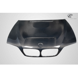 2002-2005 BMW 3 Series E46 4DR Carbon Creations GTS Look Hood - 1 Piece image - 7