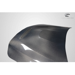 2004-2010 BMW 5 Series E60 E61 Carbon Creations GTS Look Hood - 1 Piece image - 11