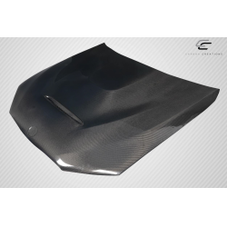 2011-2016 BMW 5 Series F10 Carbon Creations GTS Look Hood - 1 Piece image - 7