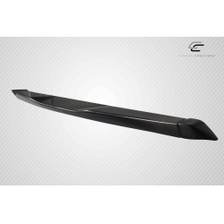 2009-2018 Dodge Ram Carbon Creations Texas Twister Rear Tailgate Wing Spoiler - 3 Pieces image - 7