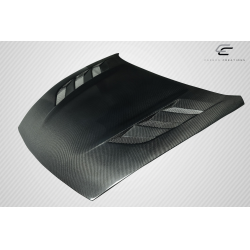 2009-2020 Nissan 370Z Z34 Carbon Creations R Concept Hood - 1 Piece image - 7