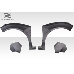 2009-2014 Acura TSX Duraflex Khan Front Fender Flares - 4 Piece (+60mm wider) image - 8