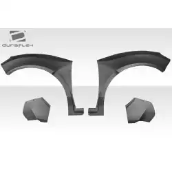 2009-2014 Acura TSX Khan Front Fender Flares - 4 Piece (+60mm wider) image - 7