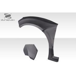 2009-2014 Acura TSX Duraflex Khan Front Fender Flares - 4 Piece (+60mm wider) image - 9