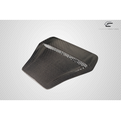 2017-2021 Honda Civic Type R Carbon Creations OEM Look Hood Scoop - 1 Piece image - 5