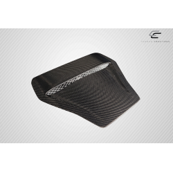 2017-2021 Honda Civic Type R Carbon Creations OEM Look Hood Scoop - 1 Piece image - 6