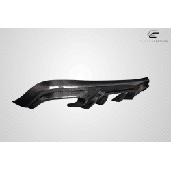 2011-2022 Jeep Grand Cherokee Carbon Creations Gamma Rear Diffuser - 1 Piece image - 9