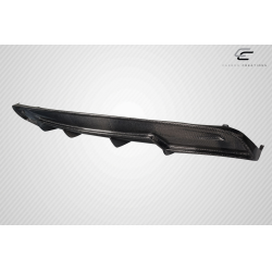 2012-2015 Tesla Model S Carbon Creations Energon Rear Diffuser - 1 Piece image - 8