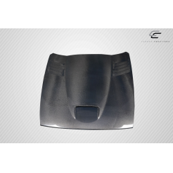 2003-2009 Dodge Viper Carbon Creations SRT Look Hood - 1 Piece image - 8