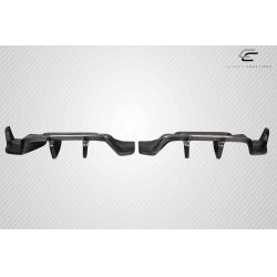 2014-2019 Chevrolet Corvette C7 Carbon Creations Exe Rear Diffuser - 2 Pieces image - 7
