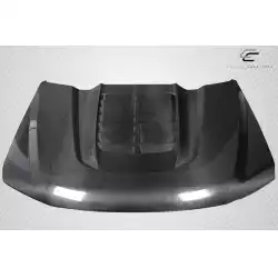 2017-2022 Ford Super Duty F250 F350 F450 GT500 V2 Look Hood - 1 Piece image - 9