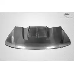 2017-2022 Ford Super Duty F250 F350 F450 GT500 V2 Look Hood - 1 Piece image - 10