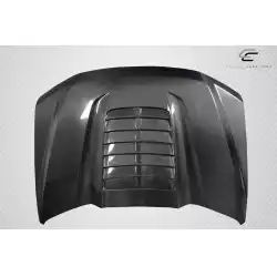 2017-2022 Ford Super Duty F250 F350 F450 GT500 V2 Look Hood - 1 Piece image - 14