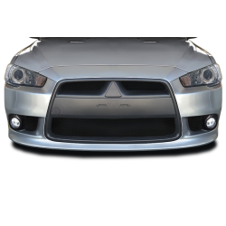 2008-2017 Mitsubishi Lancer Duraflex Ralliart Look Front Bumper - 1 Piece image - 6