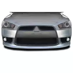 2008-2017 Mitsubishi Lancer Ralliart Look Front Bumper - 1 Piece image - 6
