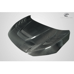2016-2021 Honda Civic Carbon Creations Time Attack Hood - 1 Piece image - 7