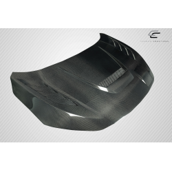 2016-2021 Honda Civic Carbon Creations Time Attack Hood - 1 Piece image - 8