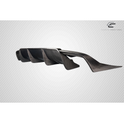 2008-2012 Honda Accord 4DR Carbon Creations Ergo Rear Diffuser - 3 Pieces image - 11