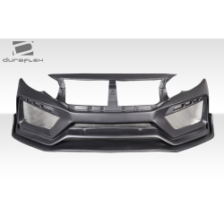 2016-2021 Honda Civic 4DR Duraflex RBT Widebody Look Front Bumper - 1 Piece image - 7