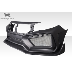 2016-2021 Honda Civic 4DR Duraflex RBT Widebody Look Front Bumper - 1 Piece image - 8