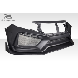 2016-2021 Honda Civic 4DR Duraflex RBT Widebody Look Front Bumper - 1 Piece image - 9