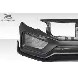 2016-2021 Honda Civic 4DR RBT Widebody Look Front Bumper - 1 Piece image - 10