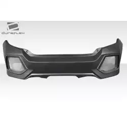 2016-2021 Honda Civic 4DR RBT Widebody Look Rear Bumper - 1 Piece image - 6