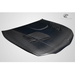 2008-2013 BMW 1 Series M Coupe E82 E88 Carbon Creations GTR Hood - 1 Piece image - 16