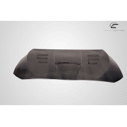 2011-2016 BMW 5 Series F10 4DR Carbon Creations Power Dynamics Hood - 1 Piece image - 7
