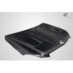 2012-2014 Mercedes C Class W204 Carbon Creations Carlton Hood - 1 Piece image - 10