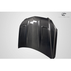 2012-2014 Mercedes C Class W204 Carbon Creations Carlton Hood - 1 Piece image - 14