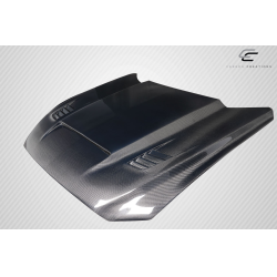 2015-2017 Ford Mustang Carbon Creations R Spec Hood - 1 Piece image - 14