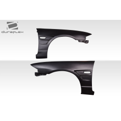 1995-1998 Nissan Skyline R33 2DR Duraflex D1 Sport 20MM Front Fenders - 2 Piece image - 6