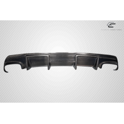 2014-2016 Mercedes CLA Class Carbon Creations Zex Rear Diffuser - 1 Piece image - 7