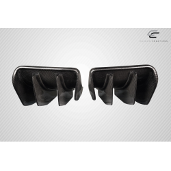 2014-2019 Chevrolet Corvette C7 Carbon Creations GTR Rear Diffuser - 2 Pieces image - 8