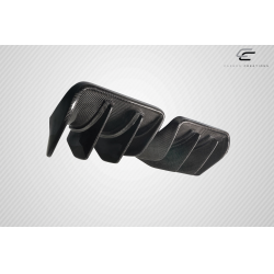 2014-2019 Chevrolet Corvette C7 Carbon Creations GTR Rear Diffuser - 2 Pieces image - 11
