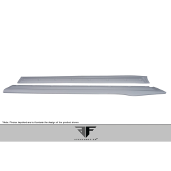 2013-2016 Porsche Cayman GT4 981 AF-1 Side Skirt Splitters ( GFK ) - 2 Piece image - 5