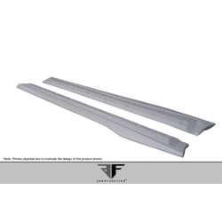 2013-2016 Porsche Cayman GT4 981 AF-1 Side Skirt Splitters ( GFK ) - 2 Piece image - 6