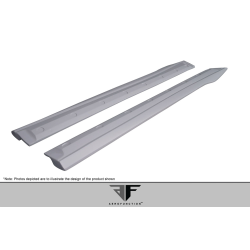 2013-2016 Porsche Cayman GT4 981 AF-1 Side Skirt Splitters ( GFK ) - 2 Piece image - 7