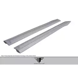 2013-2016 Porsche Cayman GT4 981 AF-1 Side Skirt Splitters ( GFK ) - 2 Piece image - 7