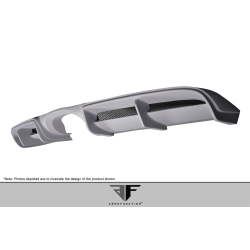 2013-2016 Porsche Cayman GT4 981 AF-1 Rear Diffuser ( GFK ) - 1 Piece image - 9